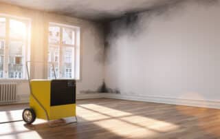 ARC Restoration uses advanced drying techniques for water damage, like dehumidifiers, to restore moldy walls and ensure effective water damage restoration.