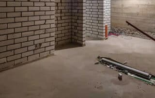 A flooded area showing water damage, emphasizing the importance of flood damage prevention to protect property and minimize water-related issues.