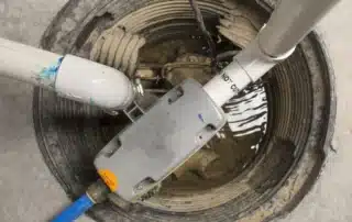 Sump pump failures as the number one cause of Denver basement floods, explaining how power outages, clogged pumps, mechanical breakdowns, and poor maintenance can lead to water intrusion and costly basement water damage.