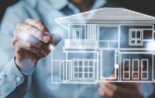 Artificial intelligence technology being used in property restoration, with AI tools analyzing building damage and assisting contractors in repair planning.