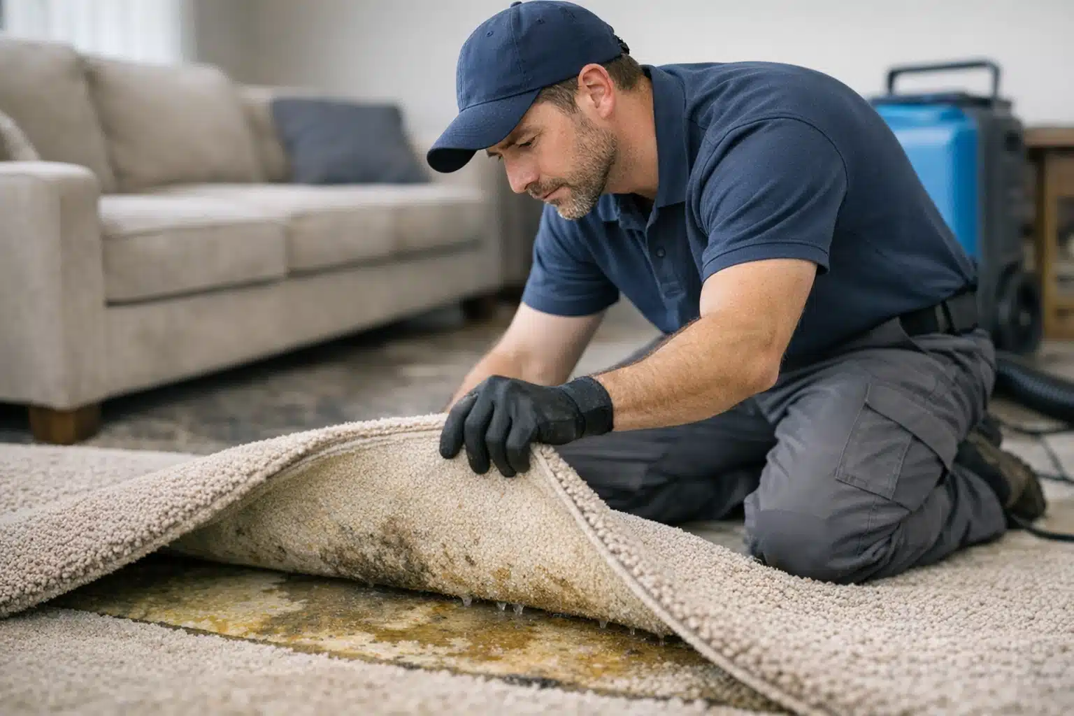 Dealing with Lingering Odors After Water Extraction