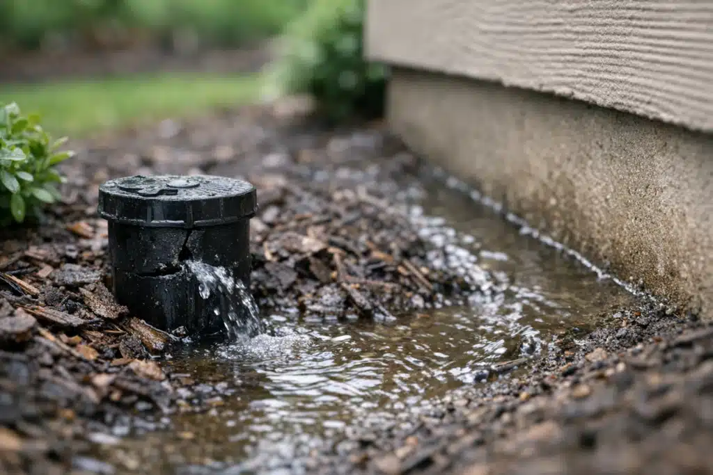 Preventing Water Damage from Summer Sprinklers - 2