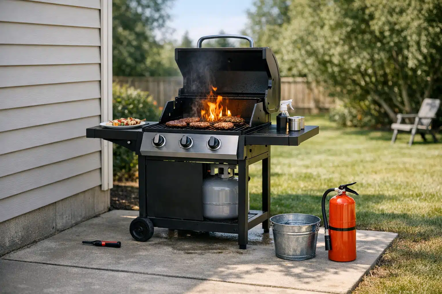 Summer Grilling Safety: Avoiding Fire Hazards